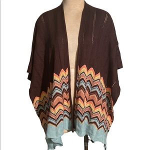 Missoni For Target Ruana Chevron Print 